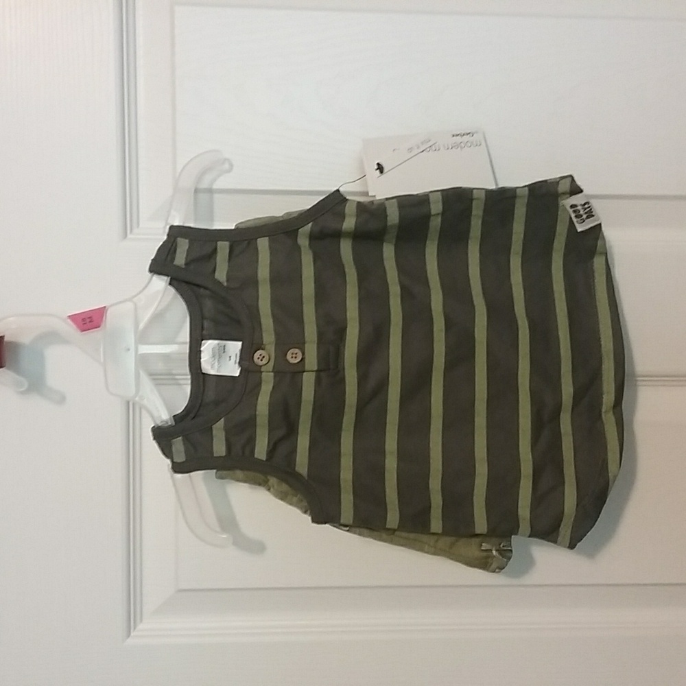 Modern Moment by Gerber 2pc tank top and shorts set